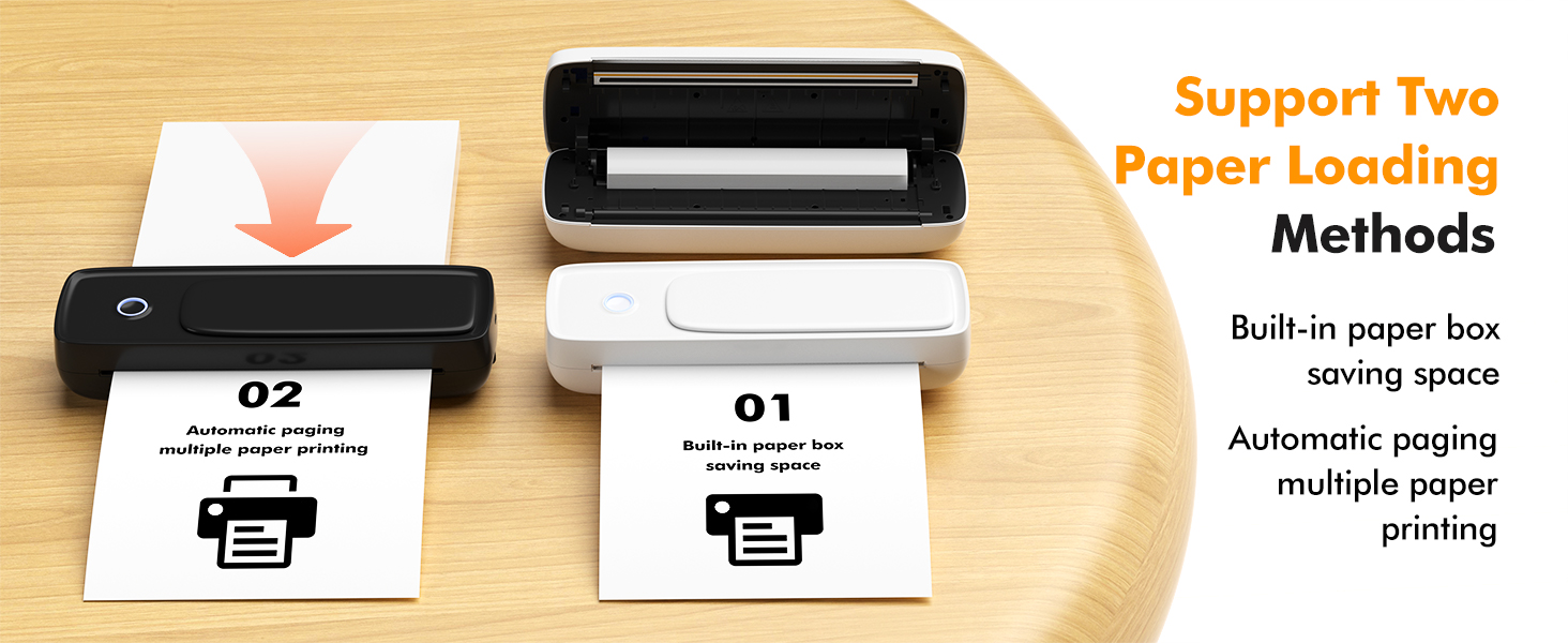 Portable  Thermal Paper Printe - Printer Paper 评论和价格