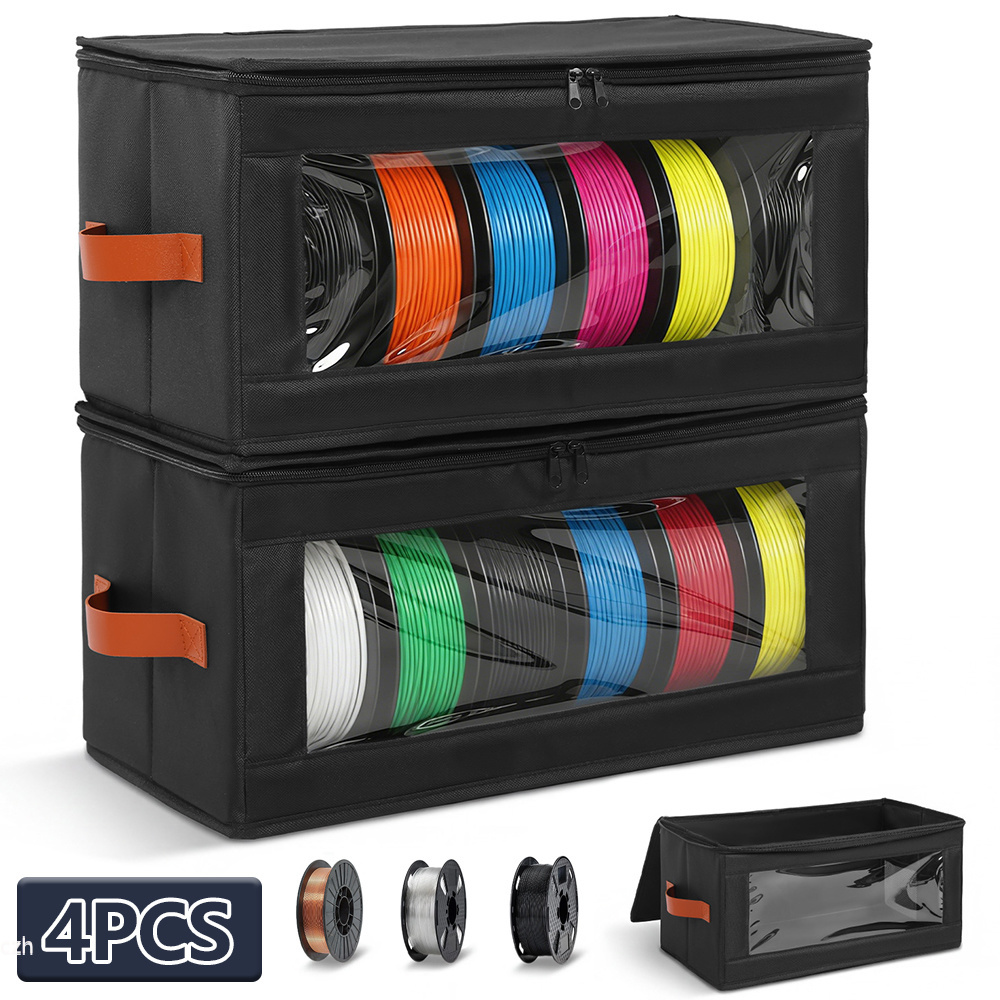 4Pcs Filament Storage Box Larg - Commercial Fabric Printing Machine 评论和价格