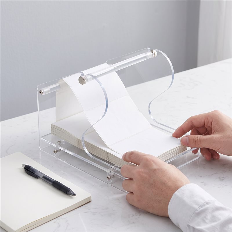 Hot-Sticker Roll Holder Acryli - Label Printer 评论和价格